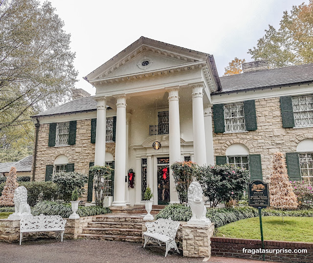 Graceland, casa de Elvis Presley em Memphis