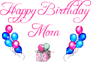 Happy Birthday Mom, part 2