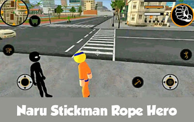 Naru stickman rope hero