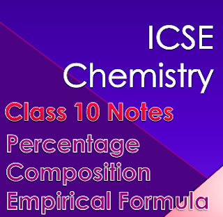 ICSE CHEMISTRY CLASS 10 - Empirical Formula
