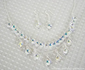 how to make teardrop necklace