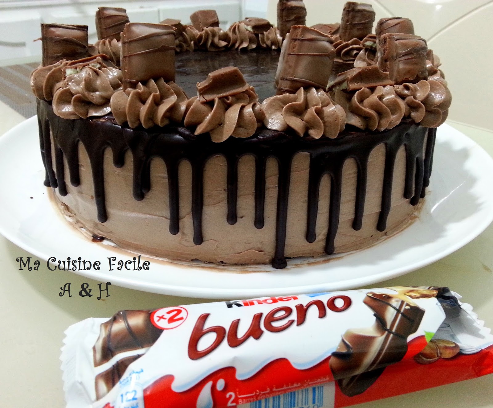 Layer Cake Kinder Bueno Layer Cake Kinder Bueno