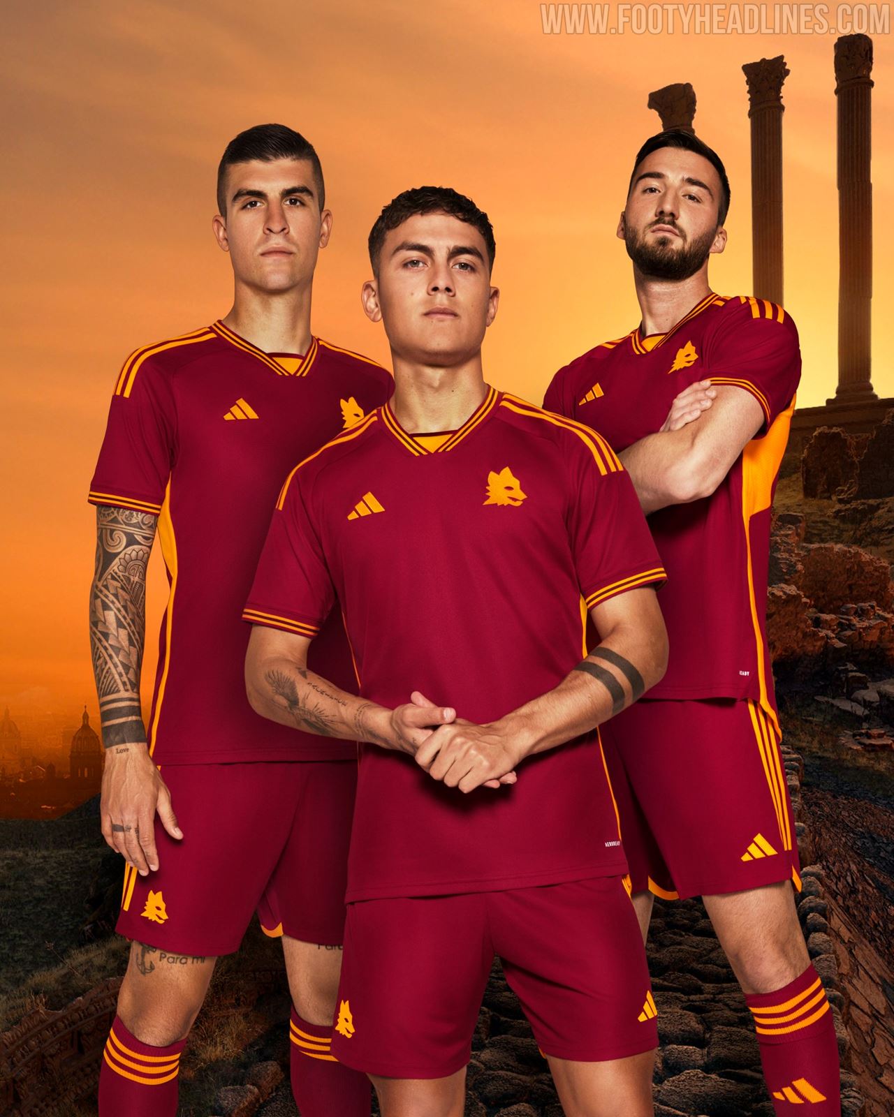 KAPPA ROMA 2012 HOME JERSEY - Soccer Plus