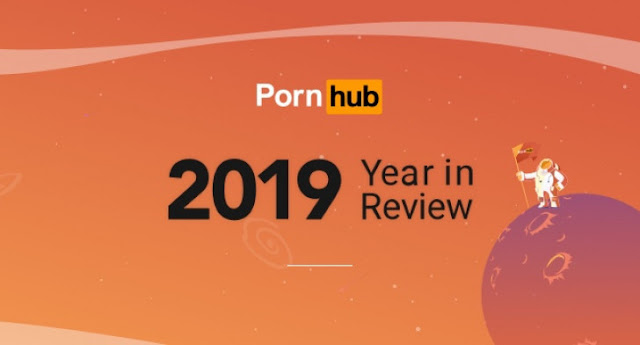 Pornhub revela estatisticas "tecnologicas" do Ano 2019