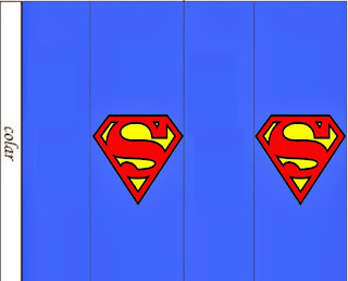 Superman Symbol, Free Printable  Labels.