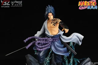 Figuras: Imágenes de la figura de Sasuke Uchiha de "Naruto" - YGZ-Studio