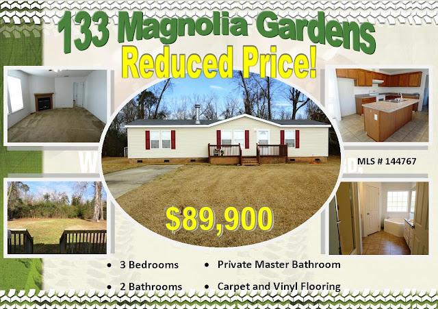 133 Magnolia Gardens Dr - $89,900!!