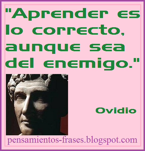 frases de Ovidio