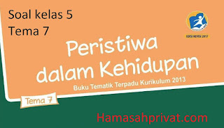  Pilihlah jawaban yang benar dengan memberi tanda silang  Soal Kelas 5 Tema 7 subtema 3 Peristiwa Dalam Kehidupan kita