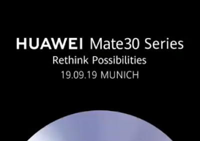 ستطلق هواوي هاتفها الجديد Mate 30 في 19 سبتمبر في ميونيخ