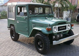 Dijual barang simpanan Toyota FJ40 RUC/Kanvas/Vynil Top/Soft