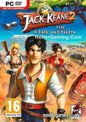Free Download Jack Keane 2 The Fire Within PC Game Cover Photo