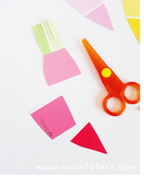 Paint Chip Carrots