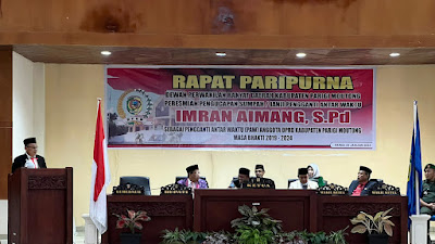 Imran Aimang Resmi Menjadi Anggota DPRD Kabupaten Parigi Moutong