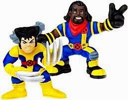  Marvel Superhero Squad Series 14 Mini 3 Inch Figure 2-Pack Wolverine and Bishop