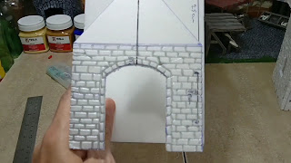 How to Build Miniature Medieval Citizen House Tudor Version 1