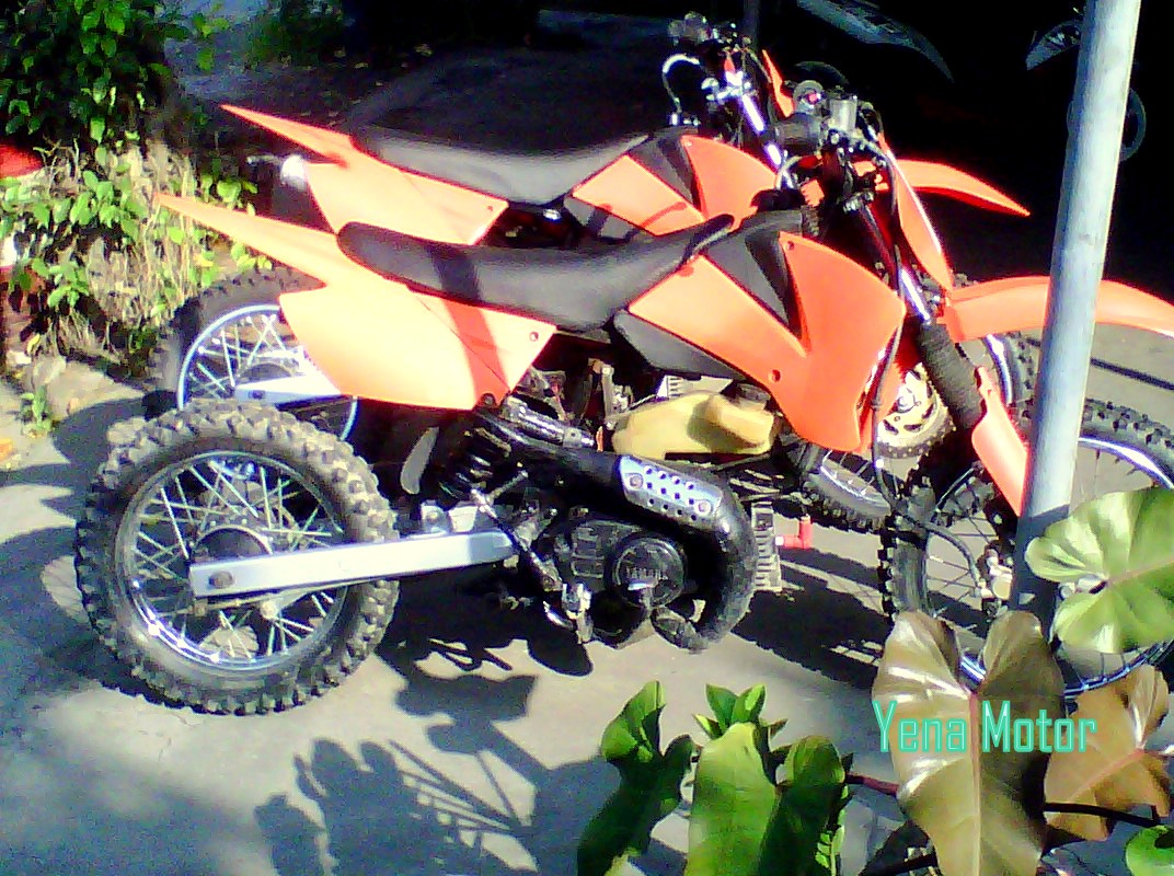 Suzuki Shogun 2004 Modifikasi Motor Trail