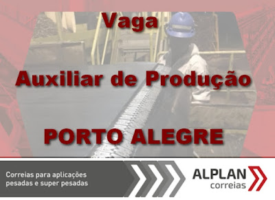 Vaga para AUXILIAR DE PRODUÇÃO de Porto Alegre