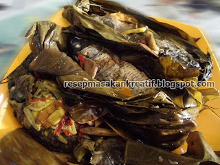 Resep Pepes Ikan Mas Presto