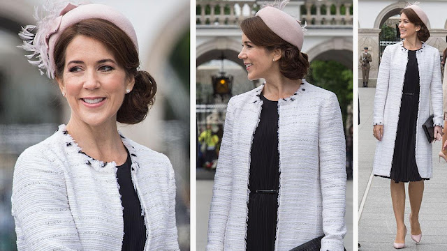 Stylish and fashion Denmark's Crown Princess Mary - 2014