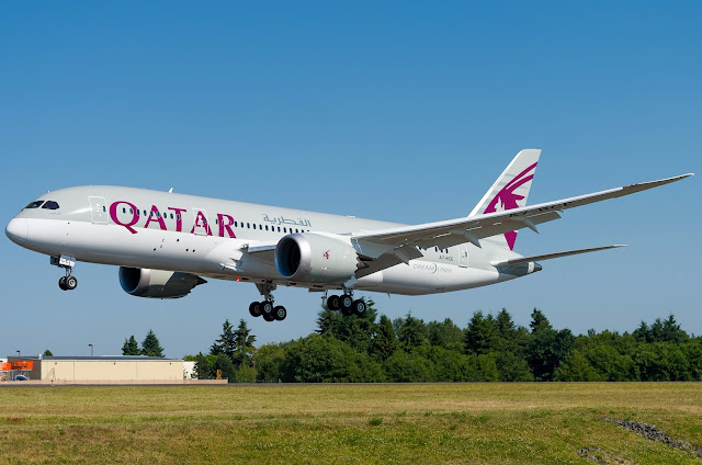 qatar airways boeing 787
