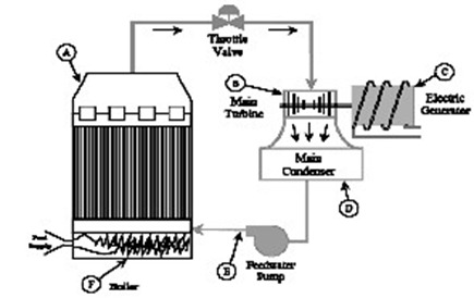 Conventional fossil-fueled plant