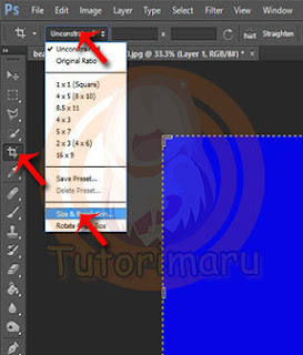 Cara Membuat Pas Foto Dengan Ukuran 2x3, 3x4 dan 4x6 di 