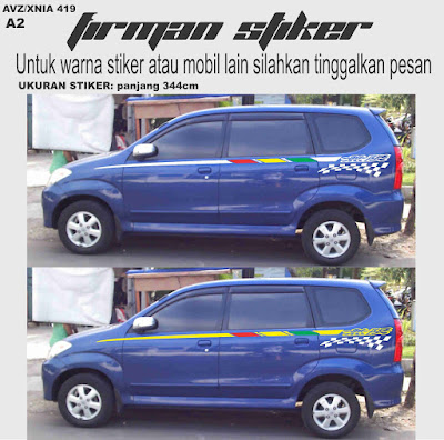 Koleksi Cutting Sticker Mobil Kijang Super Terbaru