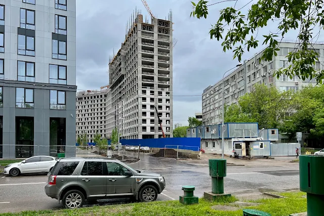 улица Годовикова, строящийся жилой комплекс iLove