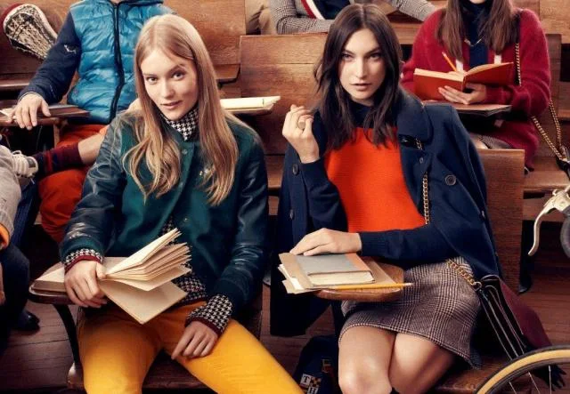 Tommy Hilfiger Fall/Winter 2013 Campaign featuring Jacquelyn, Julia Hafstrom, Toni Garrn, and others