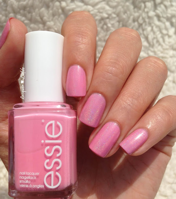 Essie Need a Vacation with Dance Legend Top Prismatic Holo Topcoat