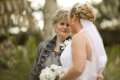 Novia y su madre