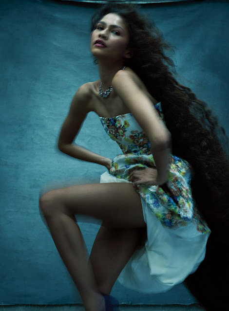 Zendaya Beautiful Fashion Model Photo Shoot for Vogue Magazine May 2024 Issue