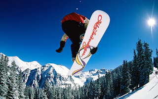 Snowboarding Jump wallpaper