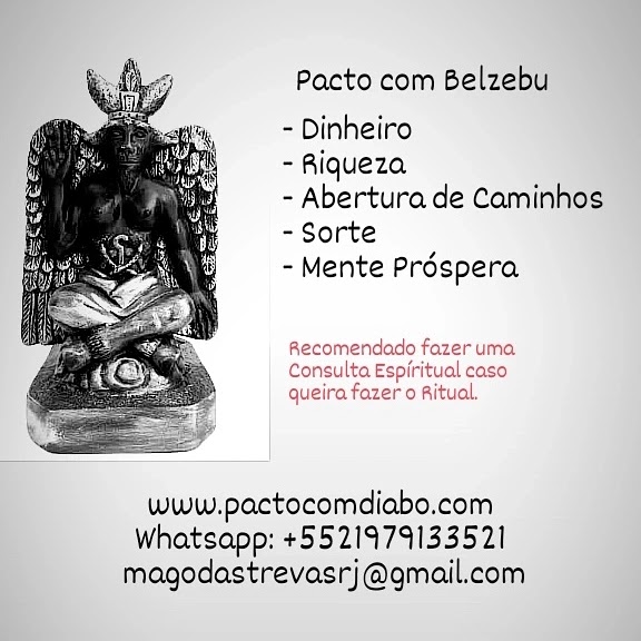 Belzebuth, Dinheiro, Pacto com Belzebuth, Belzebu