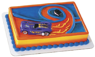 hot wheels birthday cake kit