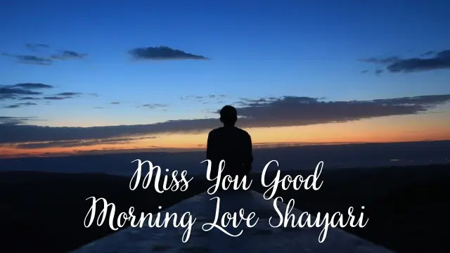 50+ Miss You Good Morning Love Shayari In Hindi