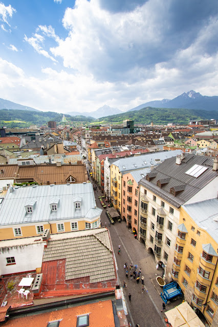 Panorama dalla Stadtturn-Innsbruck