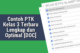 Contoh Ptk Kelas 3 Terbaru Lengkap Dan Optimal [Doc]