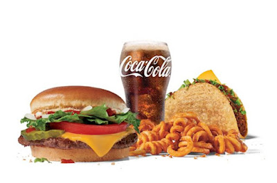 Jack in the Box's Jr. Jumbo Jack Cheeseburger Jack Pack meal.