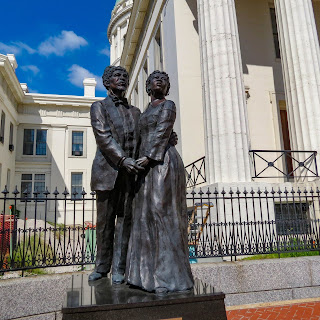 statue at Historic Old Courthouse in St. Louis photo by mbgphoto