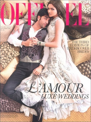 Wonderfull Photoshots from L’Officiel India with Ranbir Kapoor-Deepika Padukone