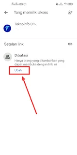 5. Cara Share Link Google Drive Android 2022