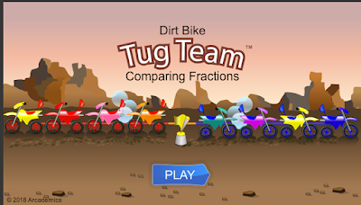 http://www.arcademics.com/games/dirt-bike-comparing-fractions/dirt-bike-comparing-fractions.html