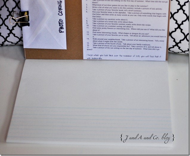 summer journal