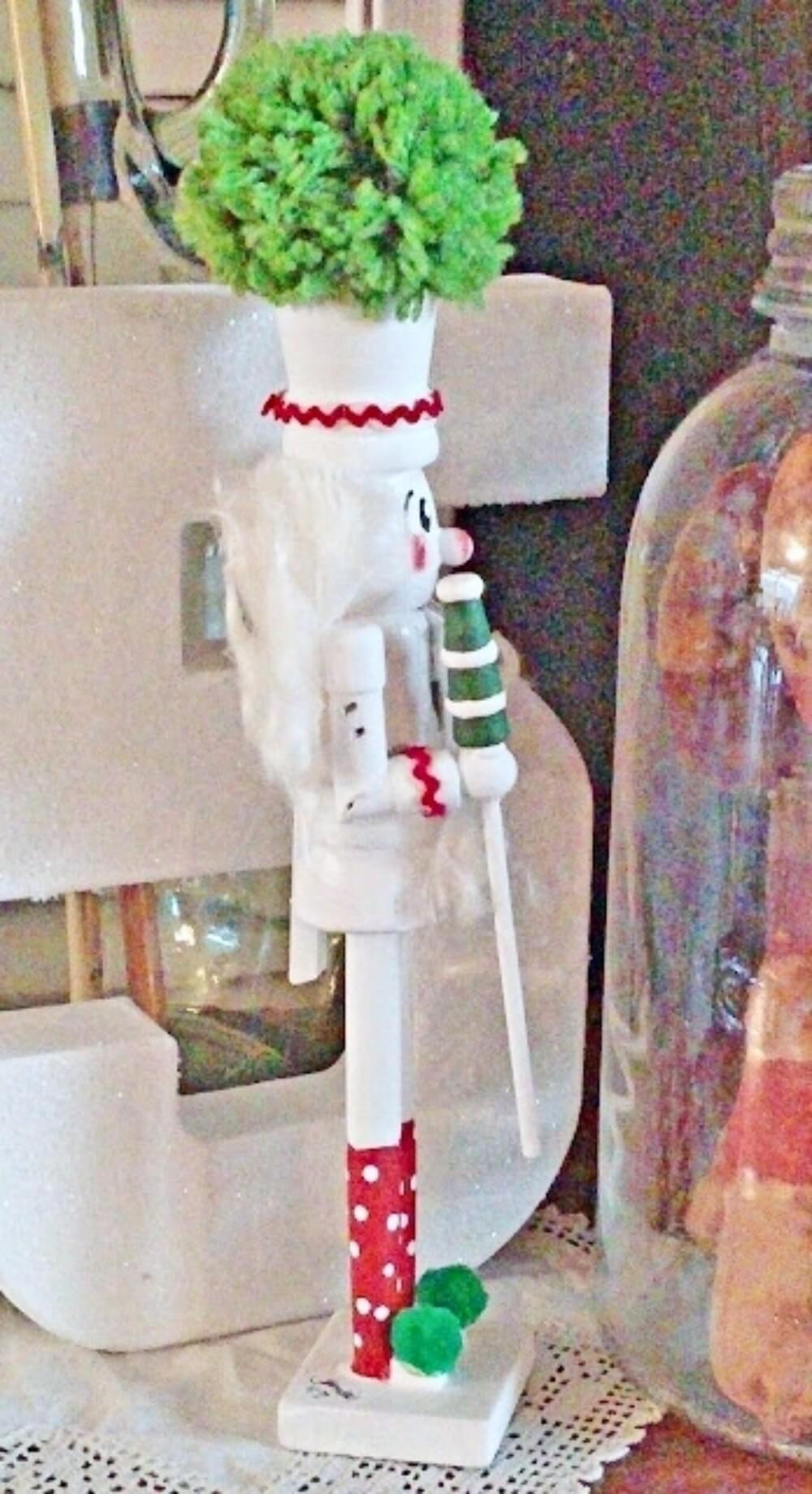 Dollar Store Nutcracker Makeover