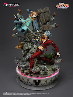 Ban VS King Elite Fandom Statue de Seven Deadly Sins de Figurama Collectors