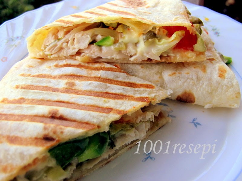 Koleksi 1001 Resepi: roti tortilla