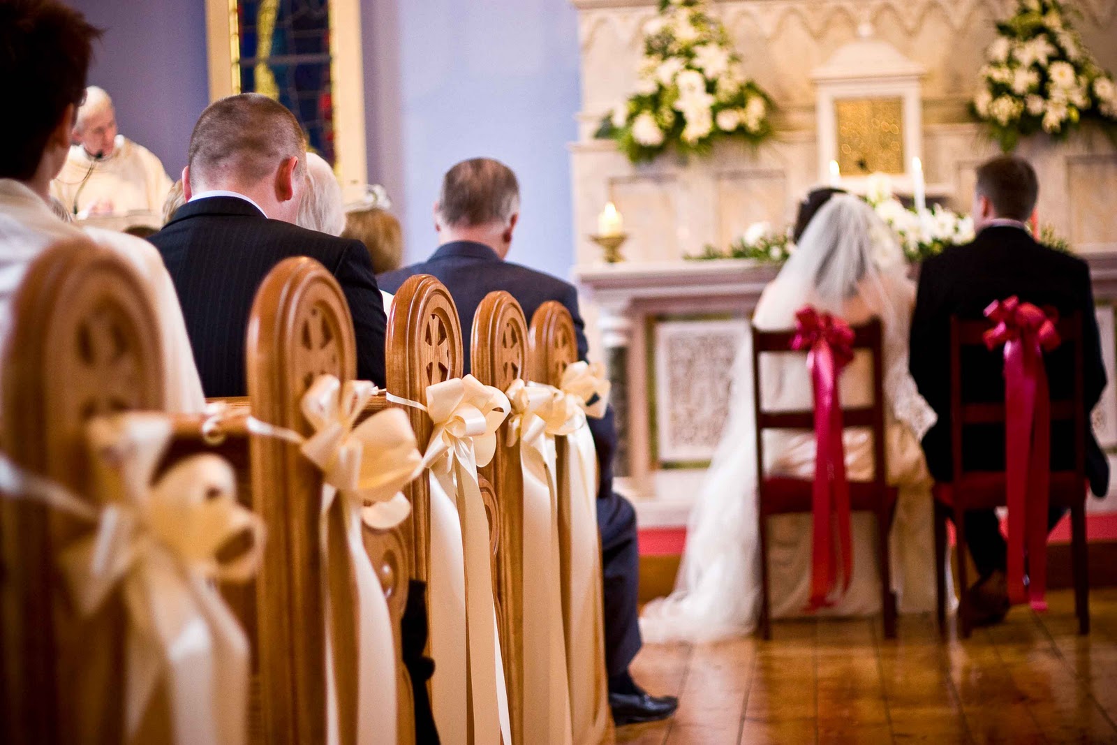 church ceremony decorations