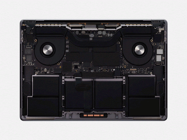 新サーマルアーキテクチャ採用、16インチ MacBook Pro